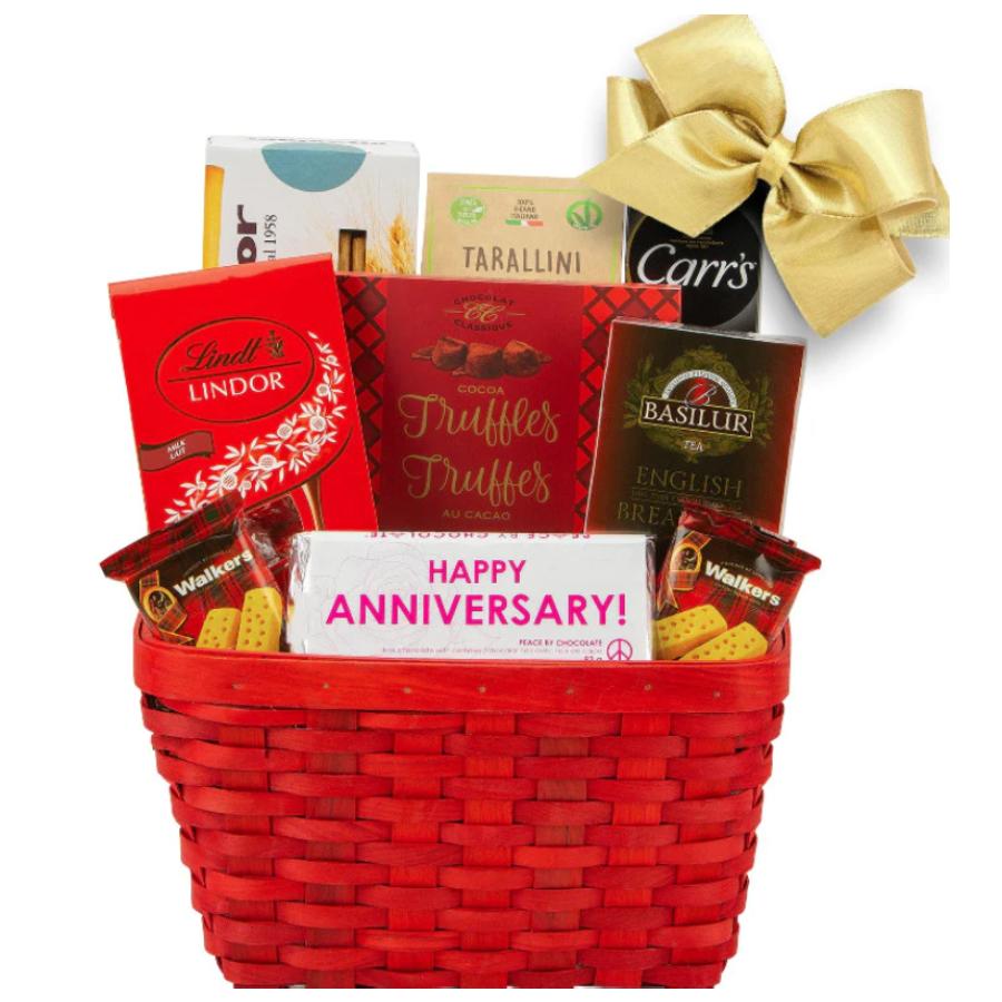 Anniversary Basket Gift Ideas to Wow Your Partner