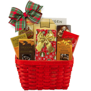 gourmet christmas gift basket