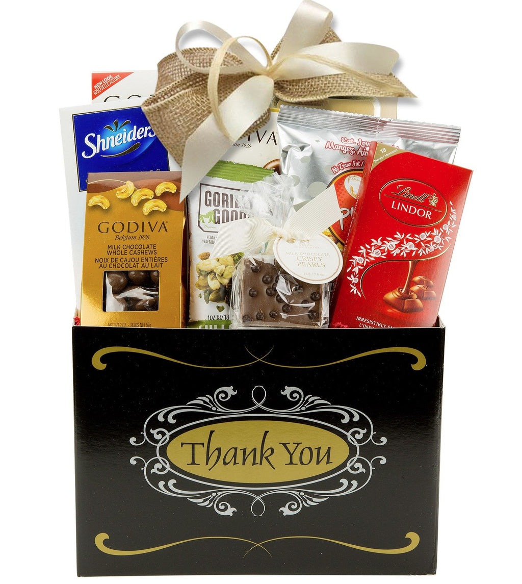 thank you gift baskets toronto, chocolate basket delivery toronto