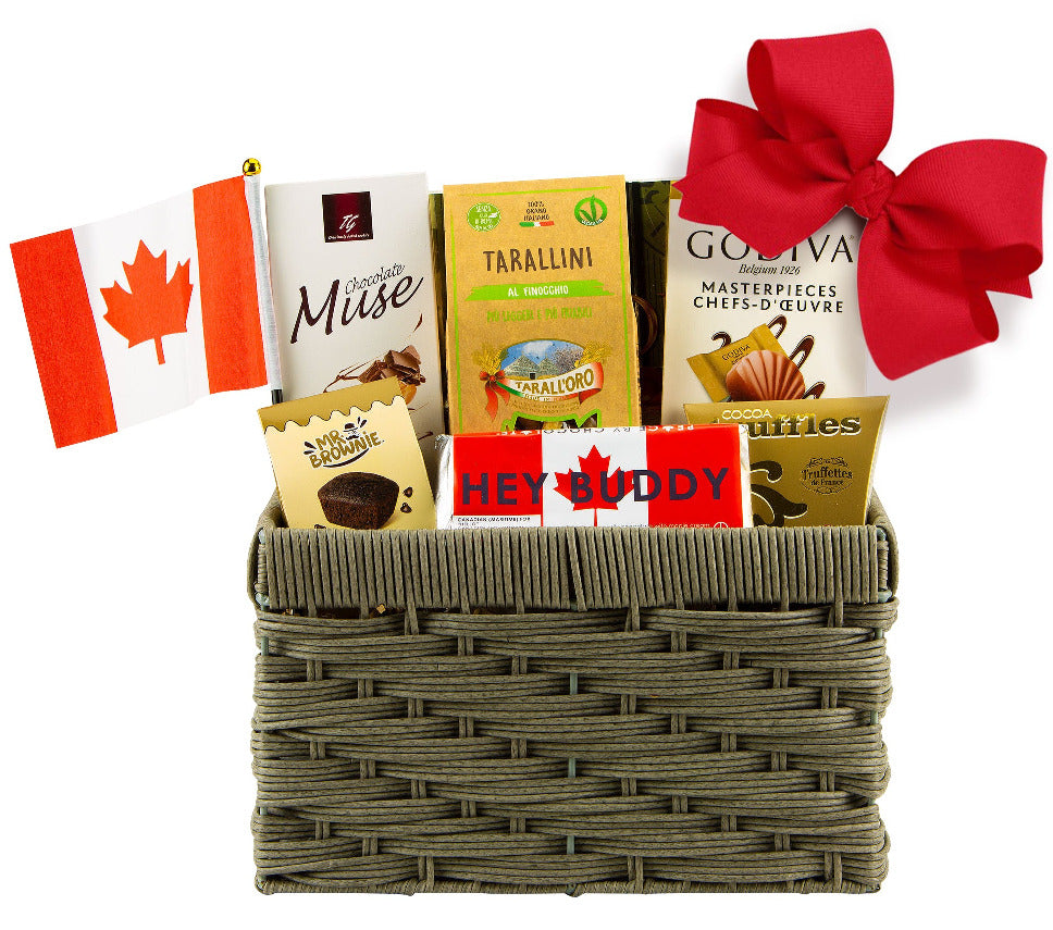 happy canada day gift basket